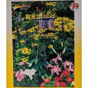 Kodacolor 1000 piece Jigsaw Puzzle Flowers Sammamish Washington Factory Sealed